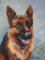 Yasko The Dog Painting